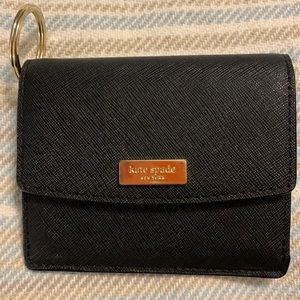 Small Kate Spade Wallet Black Very Good Used Condition